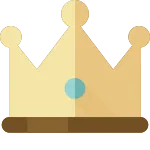 Ranking Crown SVG Icon